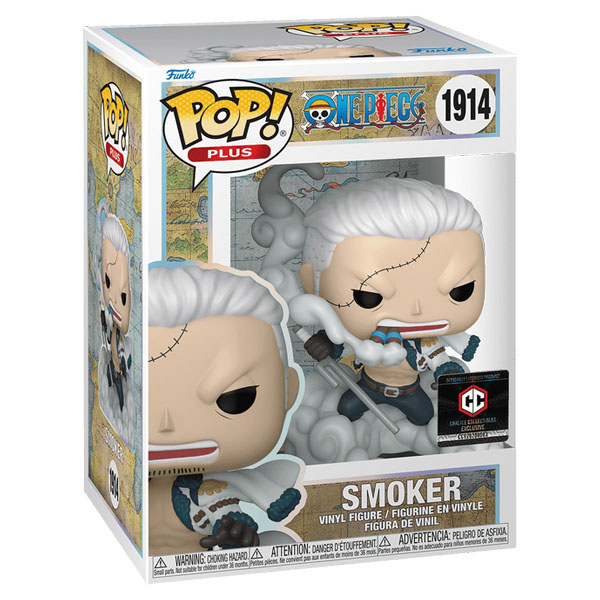 Funko POP #1914 Plus One Piece Smoker Exclusive Figure